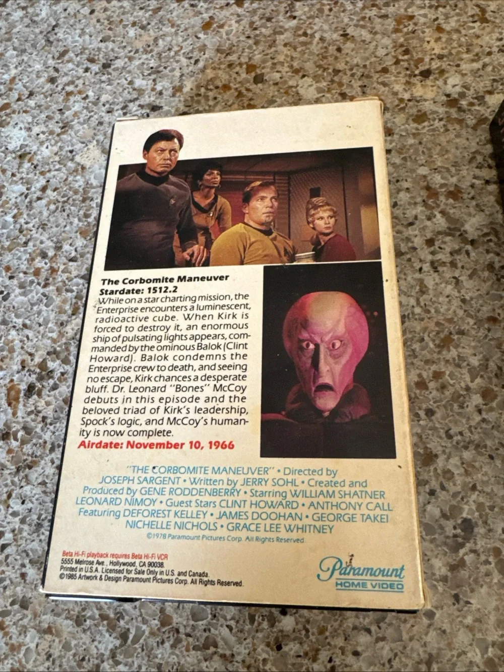 Vintage Rare Set of 3 Star Trek Betamax Tapes Collectors Item! Episode 2, 3, 5